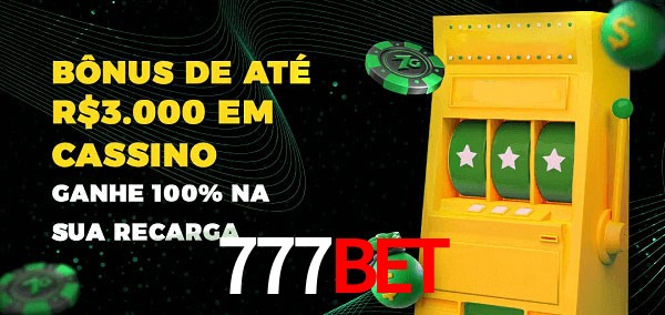 777Bet melhor bônus de depósito
